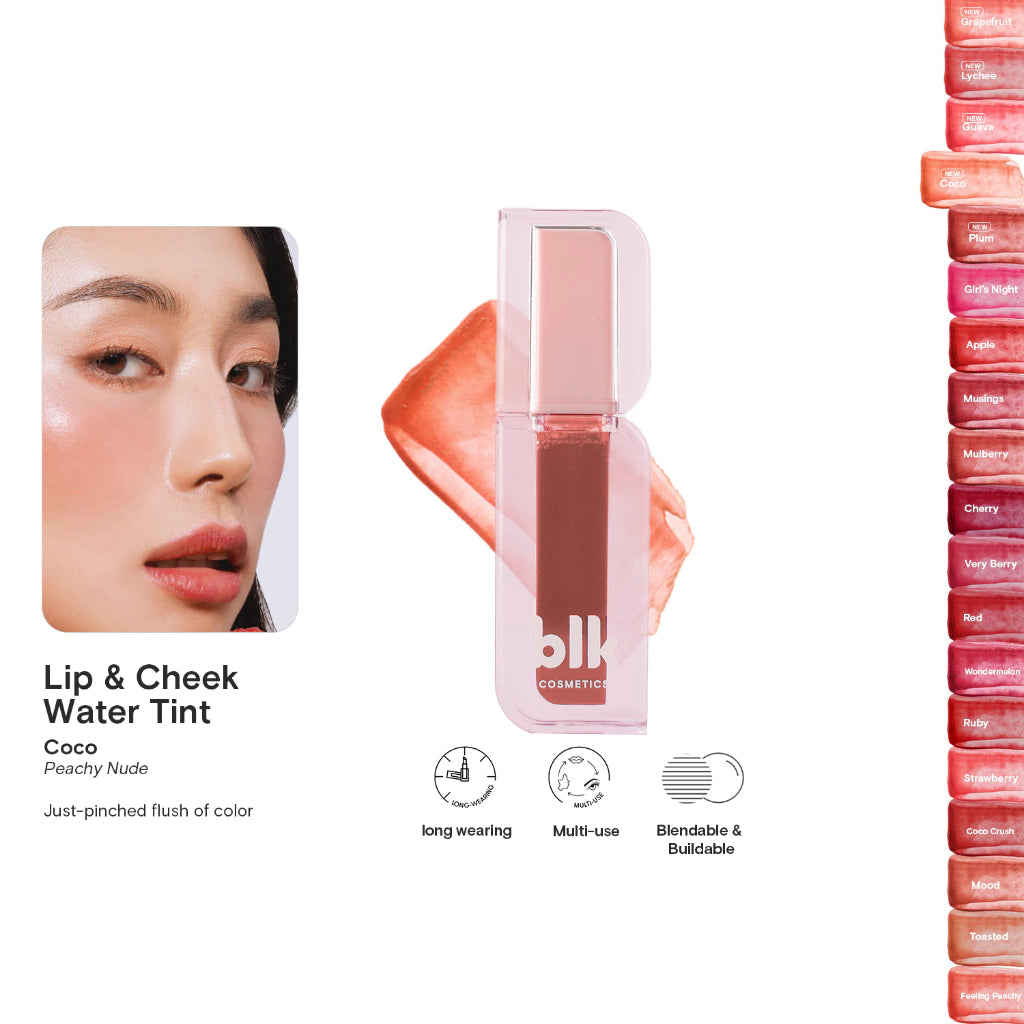 Lip and Cheek Water Tint
