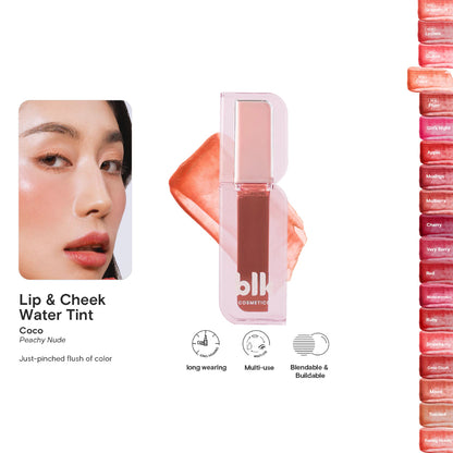 Lip and Cheek Water Tint