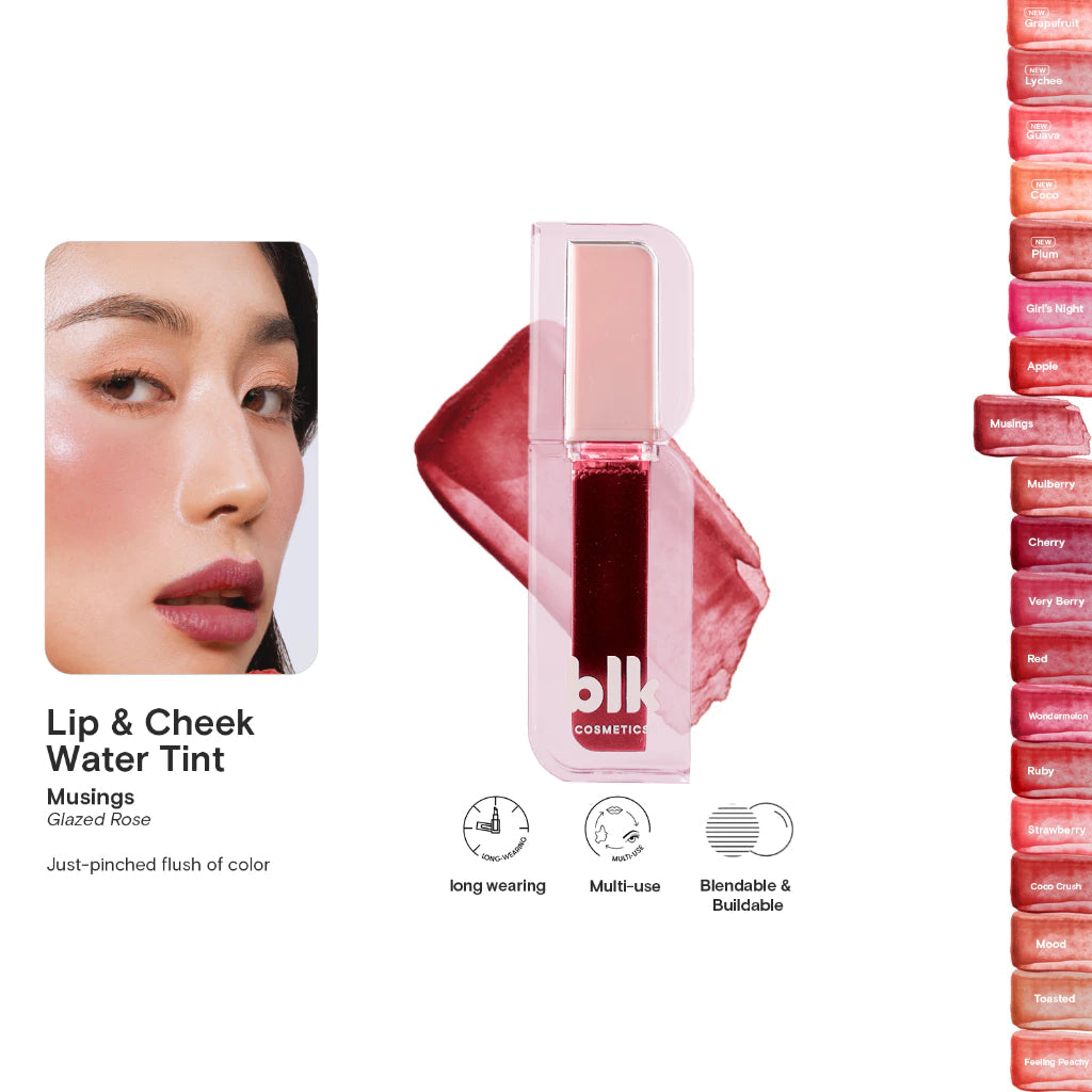 Lip and Cheek Water Tint