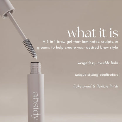 Sculpt & Hold Multi-Peptide Laminating 3in1 Brow Gel