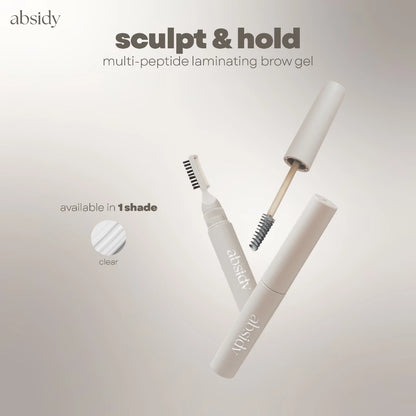 Sculpt & Hold Multi-Peptide Laminating 3in1 Brow Gel