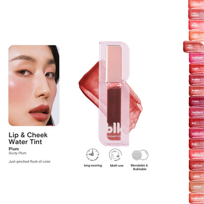 Lip and Cheek Water Tint