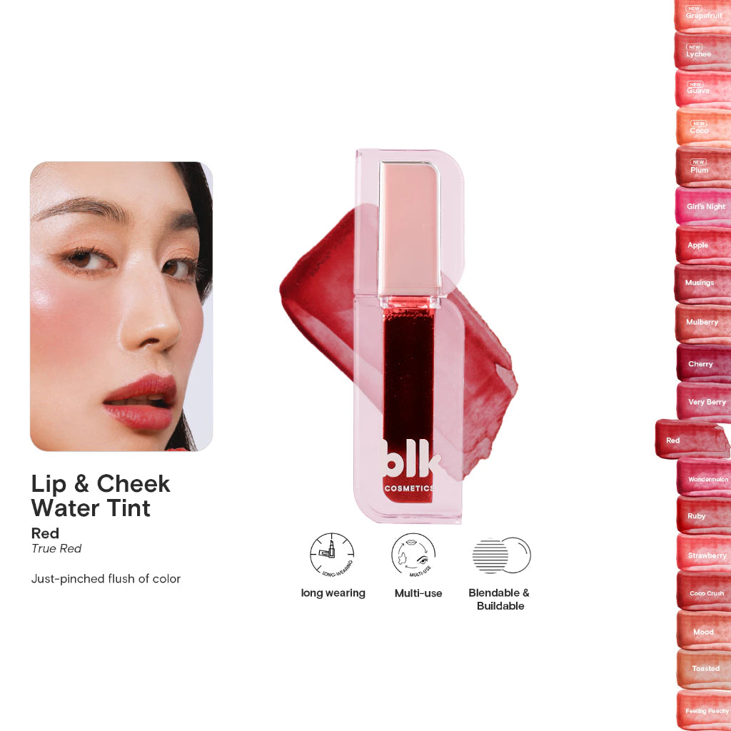Lip and Cheek Water Tint