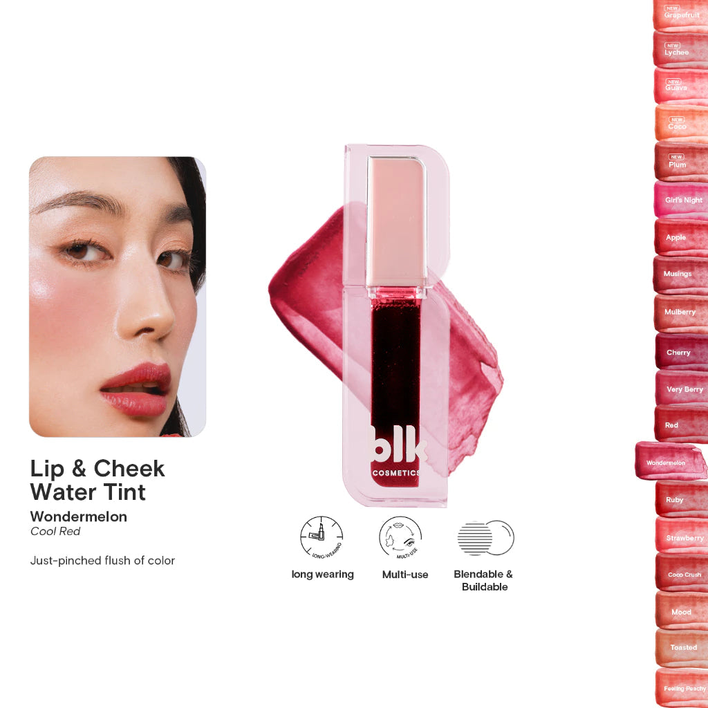 Lip and Cheek Water Tint